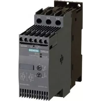 Arrancador suave Siemens potencia del motor a 400 V 22 kW potencia del motor a 230 V 11 kW 400 V/AC corriente nominal 45 A 3RW3036 (3RW3036-1BB14)