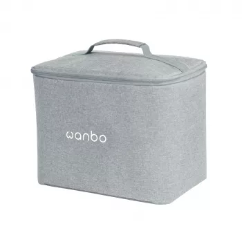 Funda para proyector WANBO para Mozart 1 Pro / DaVinci 1 Pro — Funda acolchada gris