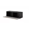 Conjunto de muebles de salón Cama ROCO 1 (4xRO1 + 2xRO4) blanco/negro/blanco