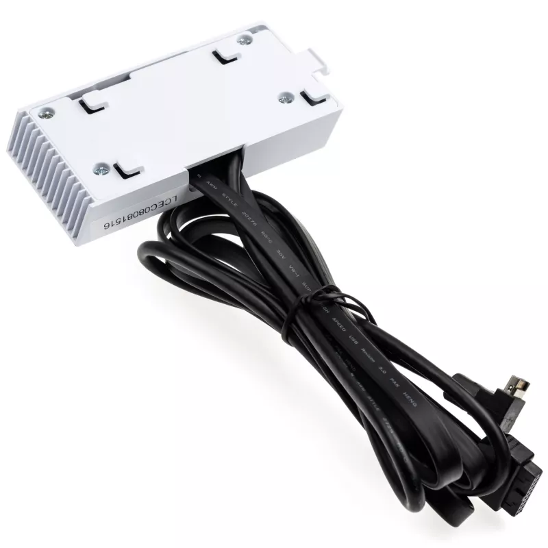 Módulo USB opcional Lian Li O11DE-3WV2 para O11 Dynamic EVO / EVO RGB, blanco