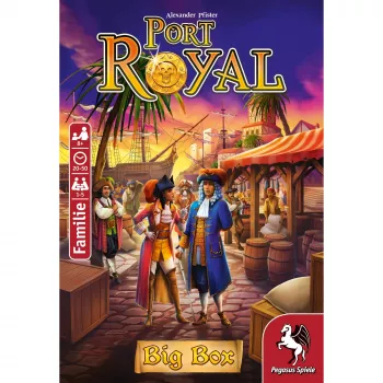 Pegasus Spiele Port Royal Big Box juego de mesa