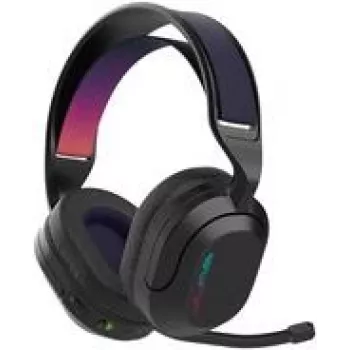Jlab Nightfall Auriculares gaming inalámbricos Negro Conexiones inalámbricas duales por USB o Bluetooth, micrófono giratorio, hasta 70 h de autonomía