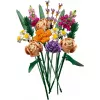 LEGO 10280 Icons Ramo de flores Set de flores artificiales para adultos Accesorios decorativos para el hogar Idea de regalo para mujeres hombres Ella y Él esposa o marido
