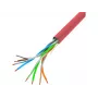Cable de red LANBERG LCU5-10CC-0305-R U/UTP Cat5e 305 m rojo CCA PVC