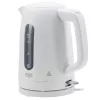 Hervidor eléctrico Adler AD 1379w — 1,7 L, hasta 2200 W, blanco, base 360°, polipropileno