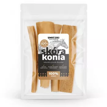 UNISZKI Piel de caballo - Snack para perros - 100g