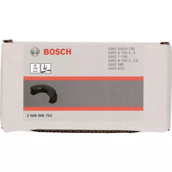 Cubierta protectora 2608000753, 100mm negra, para amoladoras angulares pequeñas, para cortar y tronzar