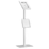 Soporte de suelo para tablet MACLEAN MC-476W regulable en altura, compatibilidad universal para tablets