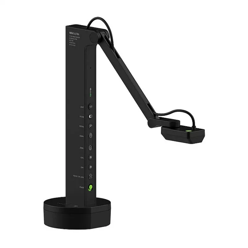 Cámara de documentos IPEVO VZ-X ULTRA negra, CMOS 25.4/3,06 mm, 4K 3840×2160, USB/HDMI/Wi‑Fi