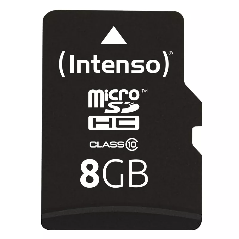 MEMORIA MICRO SDHC 8GB C10/CON ADAPTADOR 3413460 INTENSO
