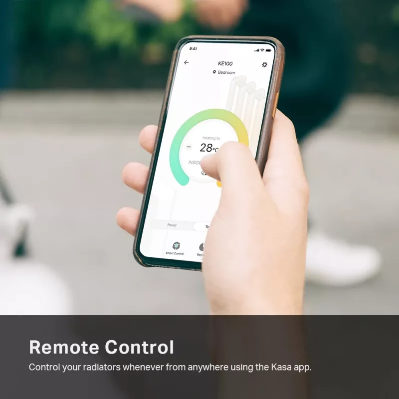 Kit de inicio de válvula termostática inteligente Kasa Smart