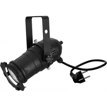Foco PAR LED EUROLITE PAR-20 3CT 16W RGB, washlight compacto de escenario/fiesta con LED RGB de 3 colores