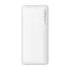 Batería externa Baseus Airpow polímero de litio 10000 mAh 20 W blanca