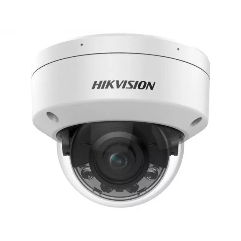 Cámara IP fija mini domo Hikvision DS-2CD2187G2H-LISU(2.8mm)(eF) 8 MP Smart Hybrid Light con ColorVu