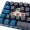 Teclado Ducky One 3 SF DayBreak gaming USB alemán negro azul 65% mecánico RGB