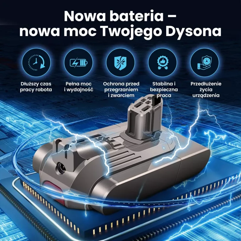 Batería para aspirador Dyson V11 25,2V