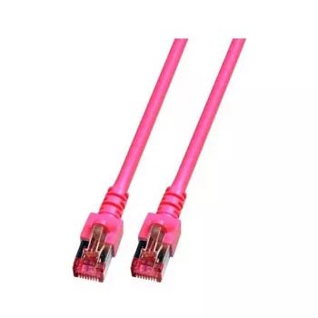 EFB-Elektronik Cable de red RJ45 Patch Cat.6 S/FTP LSZH Magenta 0,15 m Fabricante: EFB Elektronik (K5519.0,15)