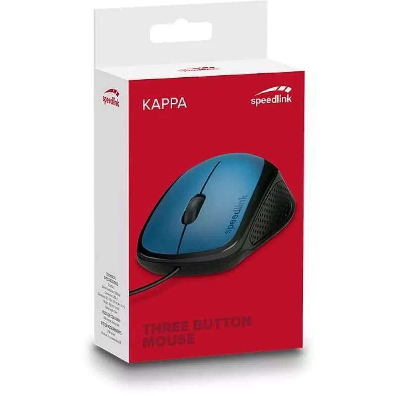 Ratón SPEEDLINK KAPPA Office USB Type-A óptico 1000 DPI