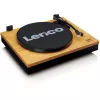 Lenco LS-300WD tocadiscos con altavoces externos, madera