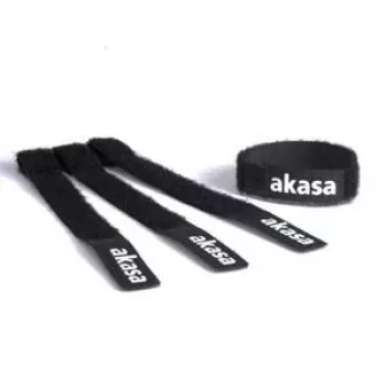 Sujetacables negro 5 uds.