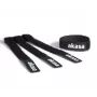 Sujetacables negro 5 uds.