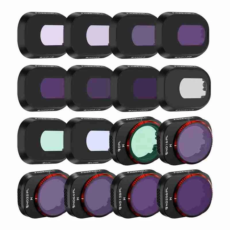 Set de 16 filtros Freewell para dron DJI Mini 4 Pro