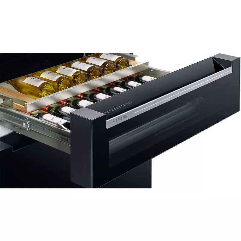 Frigorífico side-by-side Siemens KF96RSBEA independiente 572 L Negro