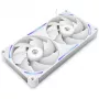 NZXT F280X RF-U28PN-W1 ventilador de caja RGB de 280 mm, 140 mm, 2400 rpm, 41 dB, blanco