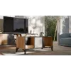 Mesa de centro Cama OVO 90x50xAl39 roble/hormigón