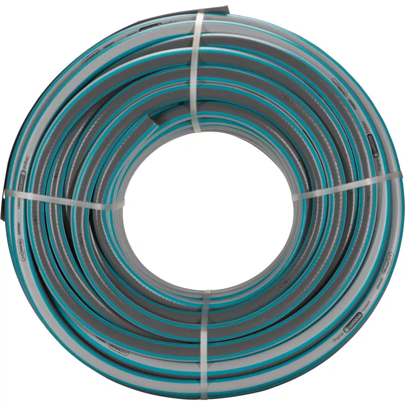 Gardena 18025 Manguera de jardín 50 m PVC Gris, Naranja