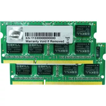 16 GB G.Skill SO-DIMM 1600 (2x 8 GB) kit dual (F3-1600C11D-16GSL)