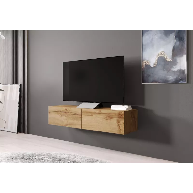 Conjunto de armarios de salón Cama VIGO 13 roble Wotan/roble Wotan mate