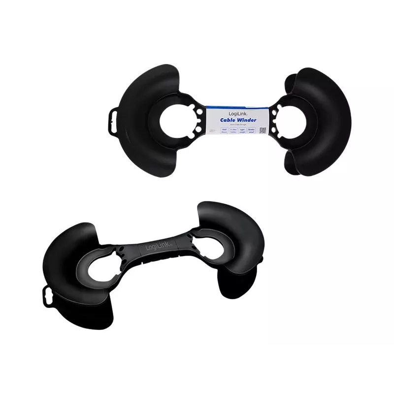 Organizador de cables LogiLink KAB0068 universal negro polipropileno 1 unidad