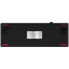LORGAR KBP70MW, teclado gaming mecánico inalámbrico 65% Pro, negro/rojo, distribución EN