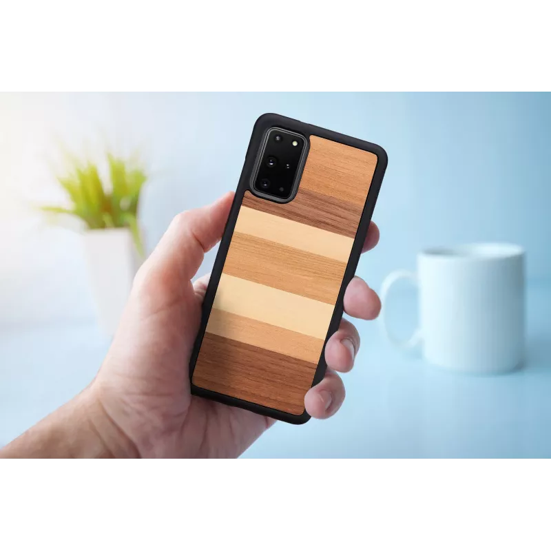 Funda protectora de man and wood para Samsung Galaxy S20+ – negra