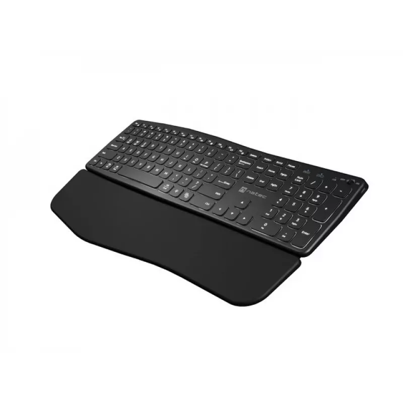 Teclado NATEC PORIFERA Home/Office Bluetooth QWERTY US International negro
