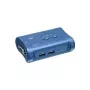TRENDnet switch KVM USB de 2 puertos y juego de cables, resolución 2048 x 1536, supervisión de dispositivos, auto-scan, respuesta acústica, USB 1.1, compatible con