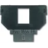 Busch-Jaeger 1866 EB base para toma Modular Jack para 1x 6/8 polos Cat. 3, antracita