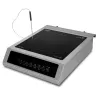 Caso | Placa de cocina Thermo Control | TC 3500 | Número de zonas de cocción 1 | Control táctil | Negro/acero inoxidable | Inducción