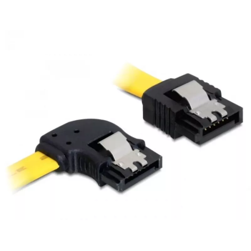 Cable SATA conector macho/conector macho DeLOCK 82824 0,3 m amarillo