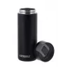 Botella térmica Kambukka Olympus 500 ml — acero inoxidable 18/10, aislamiento al vacío, negra, base antideslizante