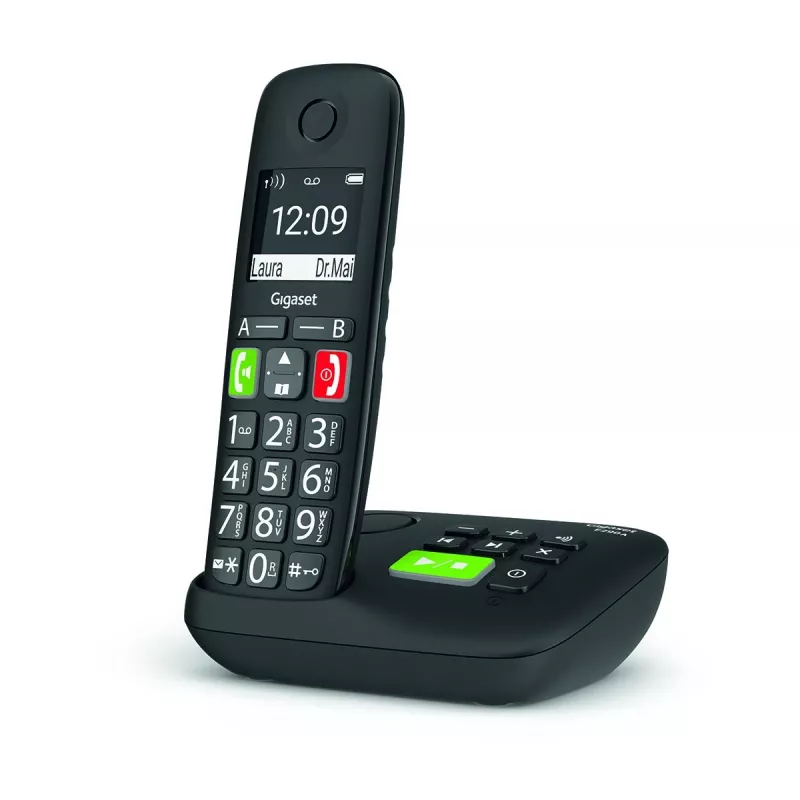 Teléfono inalámbrico Gigaset E290A con contestador automático digital