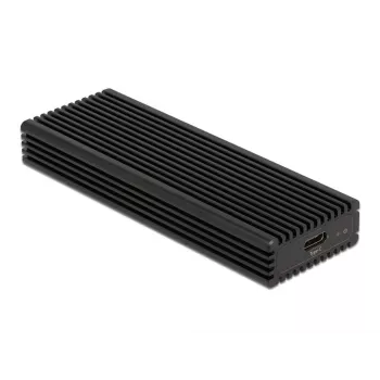 Carcasa para SSD DeLOCK carcasa combo externa USB Type-C para SSD M.2 NVMe PCIe o SATA