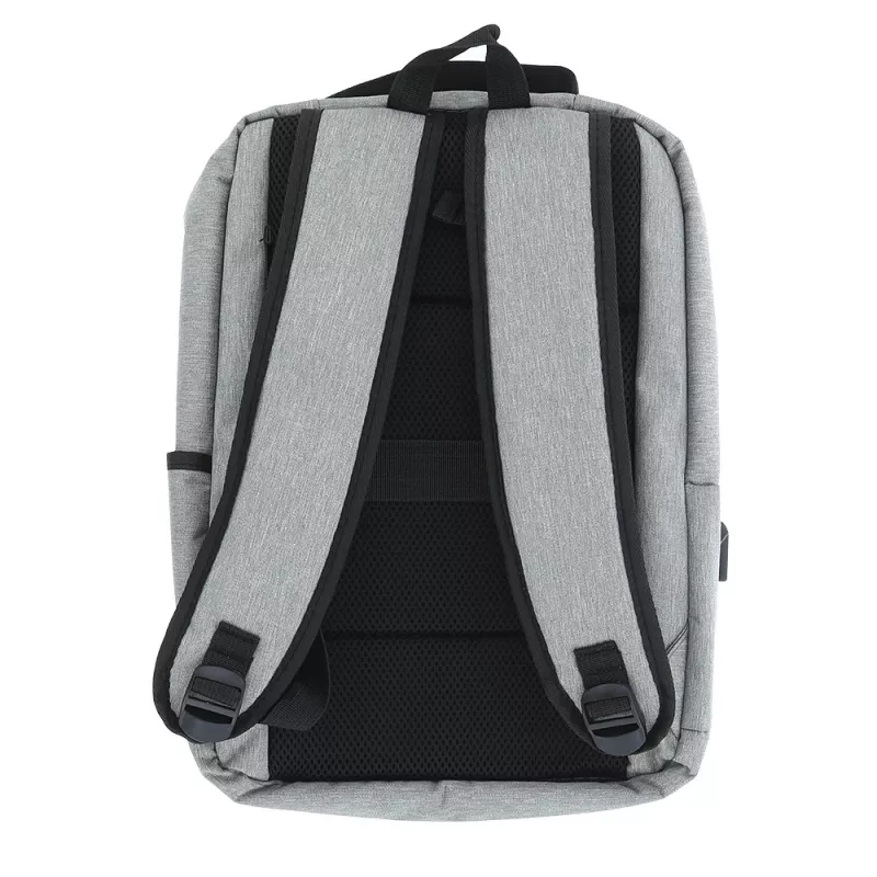 Mochila para portátil Tellur Nomad 15.6 pulgadas, gris – compartimento acolchado para portátil, bolsillos organizadores