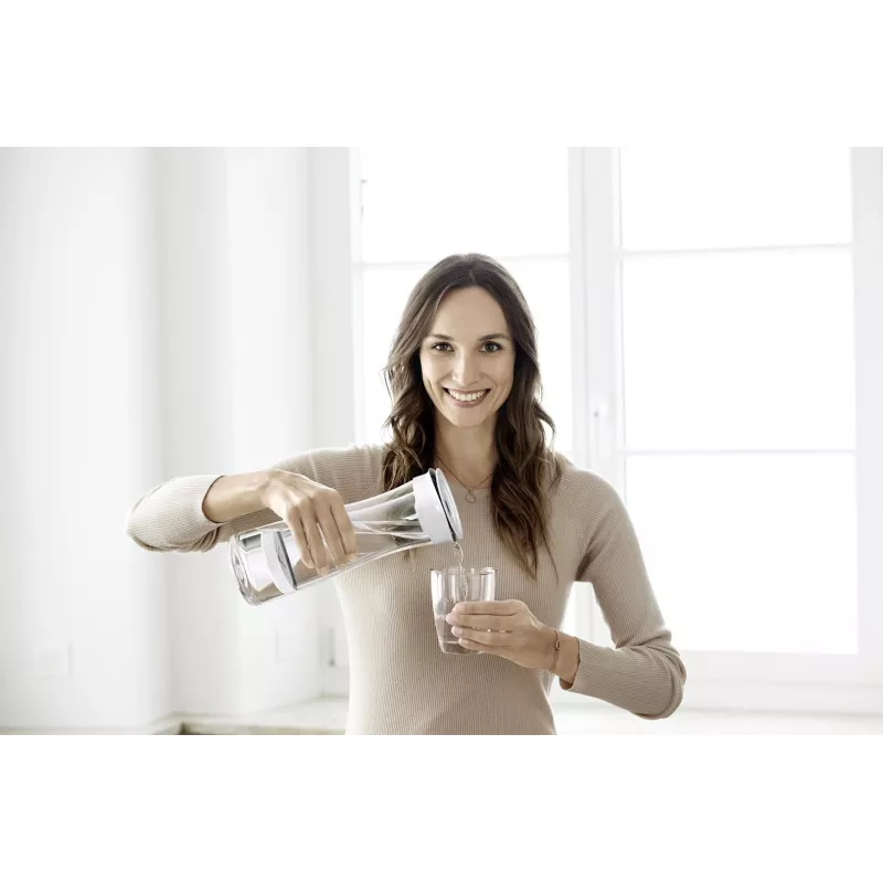 Jarra filtrante de agua Brita Fill&Serve Mind blanca y grafito LL CU CE