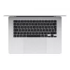 MacBook Air 15, plata, M4 (10-CPU/10-GPU), 16 GB, 512 GB, alemán, fuente de alimentación Dual USB-C 35W, MW1H3D/A