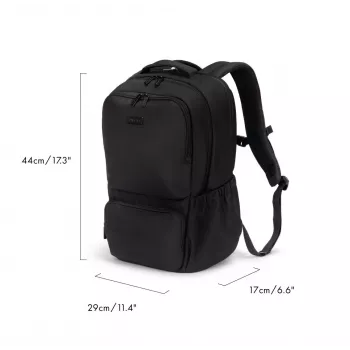 Mochila de ocio DICOTA D32116-RPET Negro poliéster rPET