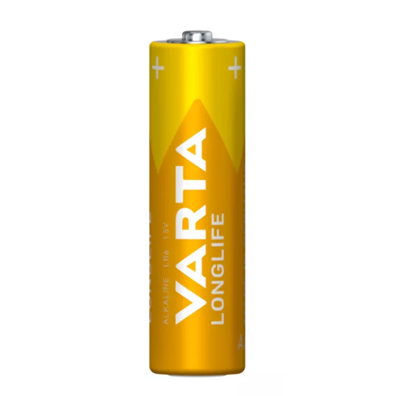 Pilas alcalinas AA Varta LONGLIFE Cube pack de 12 (modelo 04106 301 132)