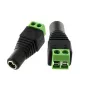 Conector hembra de alimentación DC 2,1 x 5,5 mm, 10 uds.