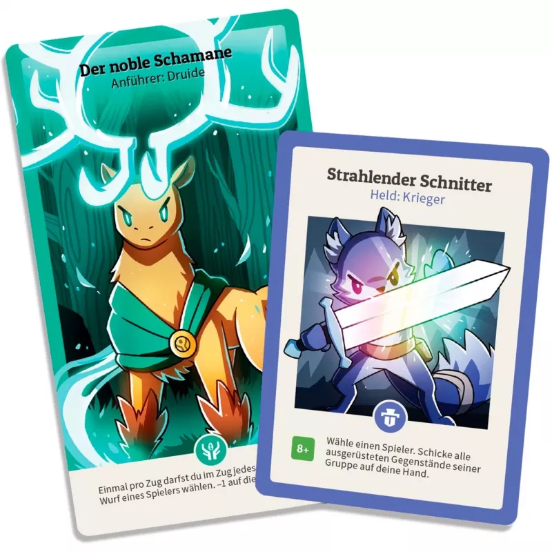 Here to Slay - Krieger & Druiden, expansión de juego de cartas